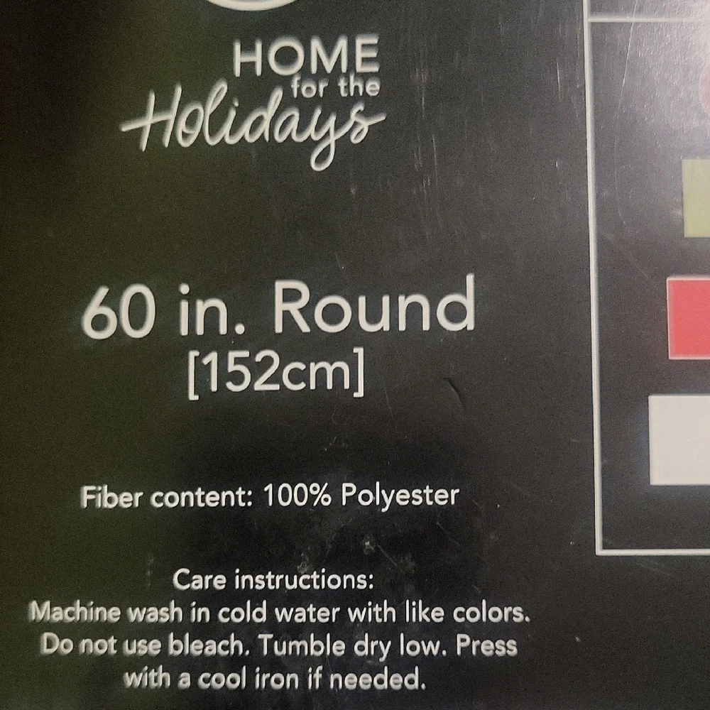 Winter Wonder Lane – Home for the Holidays Tablecloth